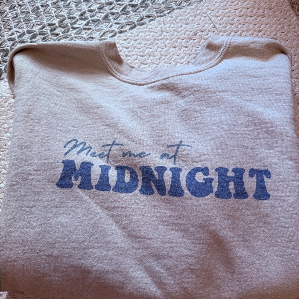 Cream Taylor swift Sweatshirt